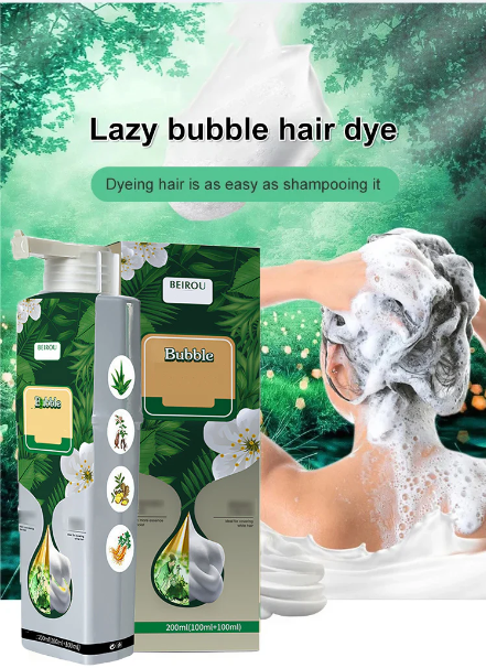 Last Day Of Discount 🔥 Bubble Plant Hair Dye