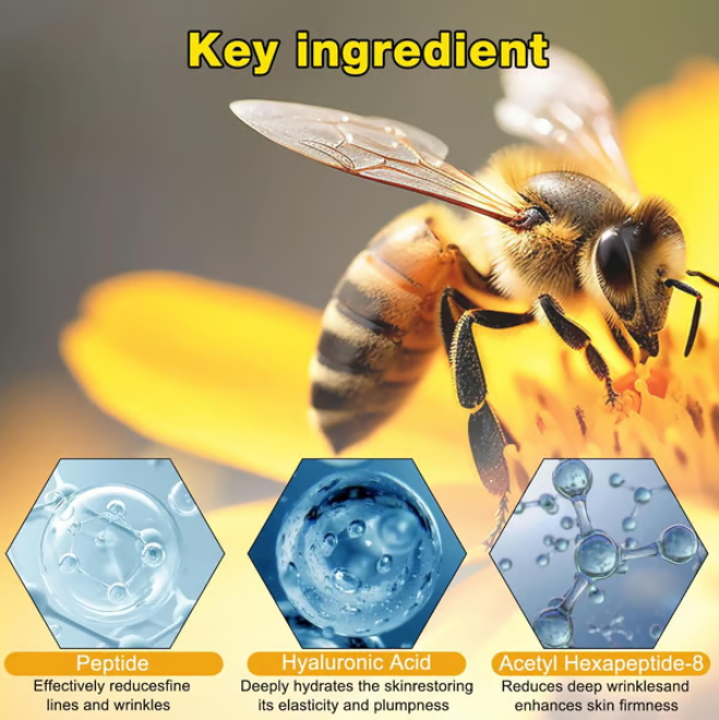 Last Day Of Discount 🔥 Bee Venom Wrinkle Removal Cream