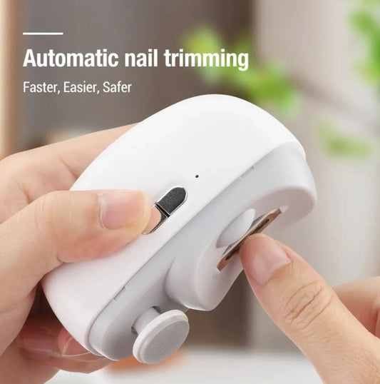 🎁 Hot Sale🔥3 in 1 Automatic Electric Nail Clipper with Polishing