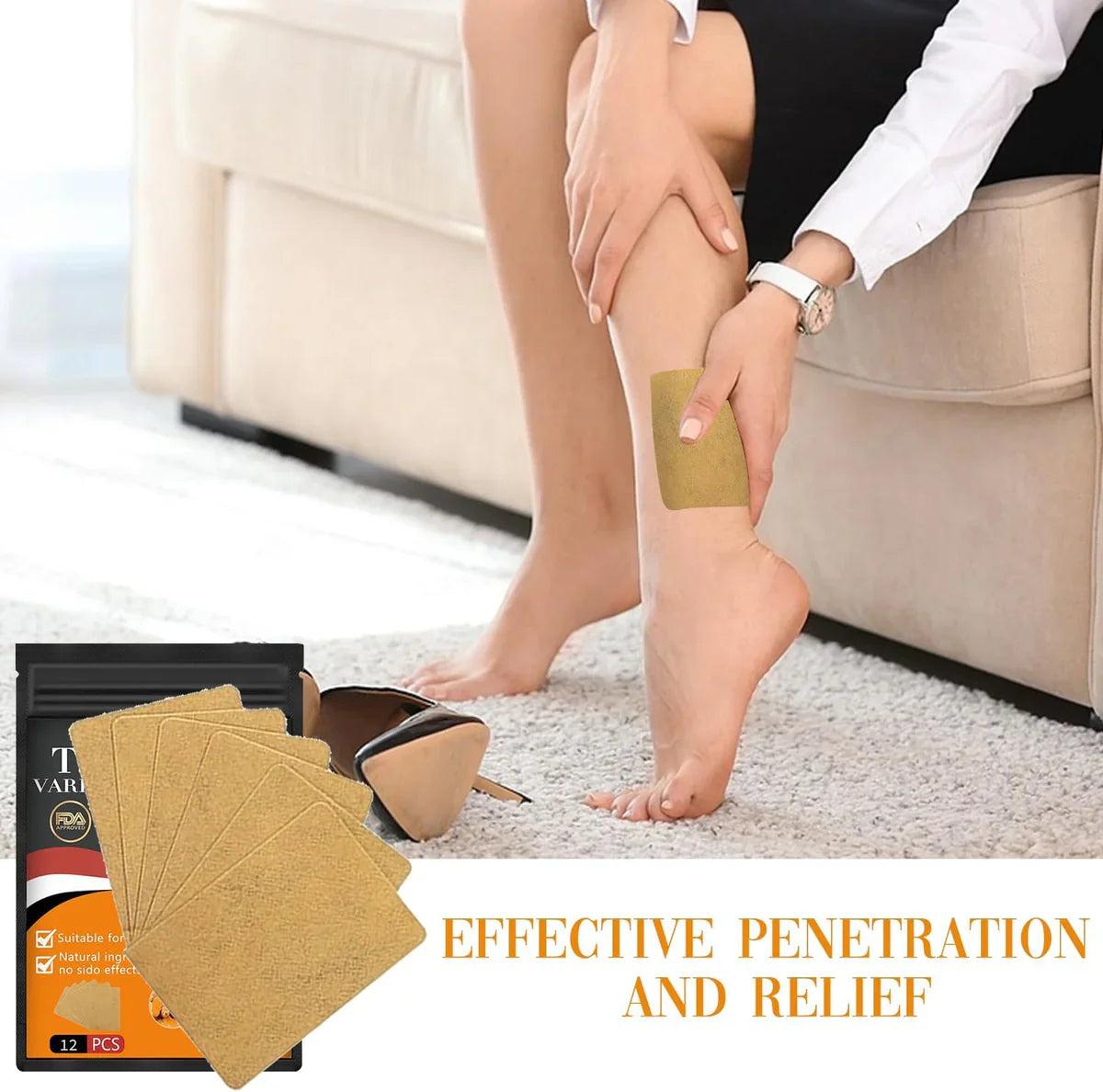 Last Day Of Discount 🔥 Instant Relief Varicose Vein Patches