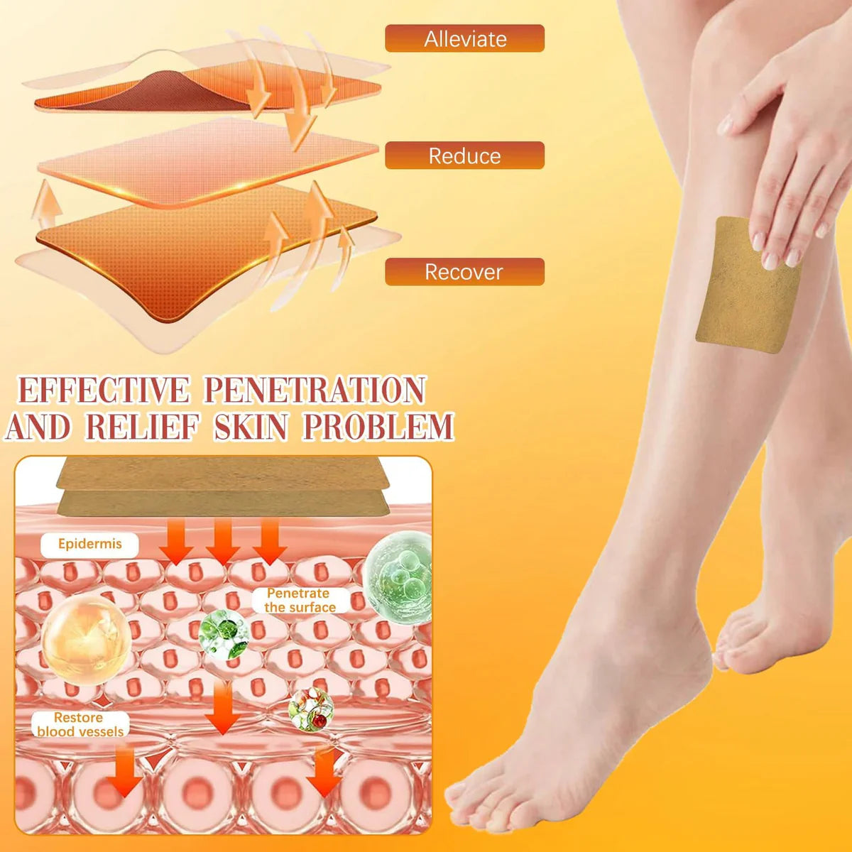 Last Day Of Discount 🔥 Instant Relief Varicose Vein Patches