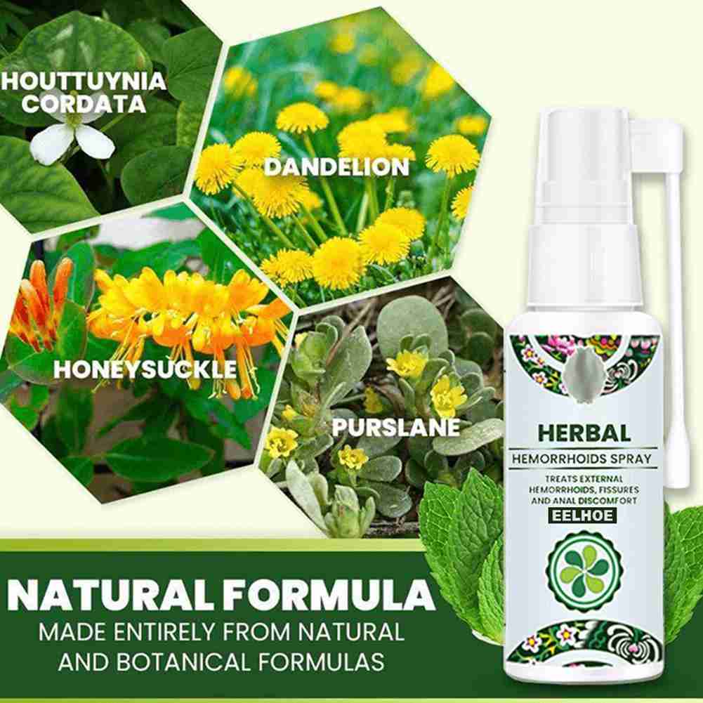 LAST DAY OF DISCOUNT 🔥  Herbal Hemorrhoids Spray